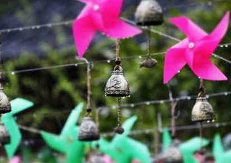 可化煞招財?shù)娘L水吉祥物風鈴