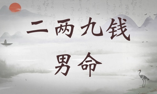 二兩九錢男命詳細(xì)解釋，二兩九錢男命詳解一生！