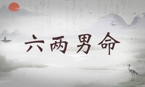 六兩男命詳細解釋，六兩男命詳解一生！