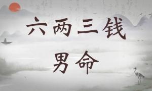 六兩三錢男命詳細(xì)解釋，六兩三錢男命詳解一生！