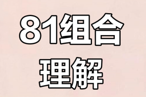 81組聯(lián)合密碼詳細解釋