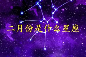 二月份生日是什么星座