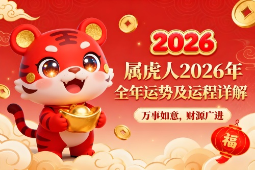 屬虎人2026年運(yùn)勢及運(yùn)程詳解大全 屬虎人2026年運(yùn)勢及運(yùn)程詳解大全
