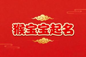 屬猴一生最吉利的名字