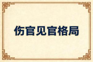 傷官見官為禍百端是什么意思
